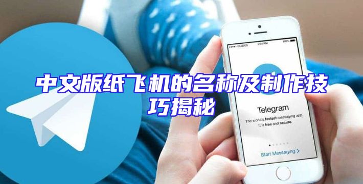 中文版纸飞机的名称及制作技巧揭秘