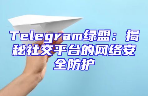 Telegram绿盟：揭秘社交平台的网络安全防护