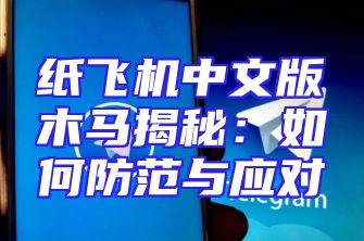 纸飞机中文版木马揭秘：如何防范与应对