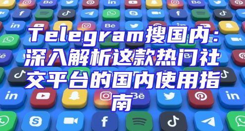Telegram搜国内：深入解析这款热门社交平台的国内使用指南