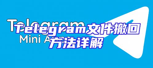 Telegram文件撤回方法详解