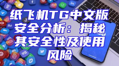 纸飞机TG中文版安全分析：揭秘其安全性及使用风险