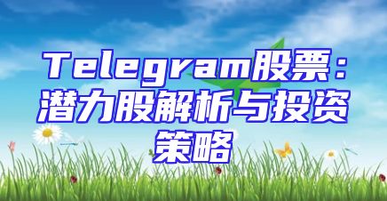 Telegram股票：潜力股解析与投资策略