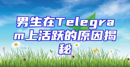 男生在Telegram上活跃的原因揭秘