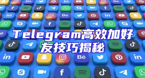 Telegram高效加好友技巧揭秘