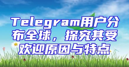 Telegram用户分布全球，探究其受欢迎原因与特点