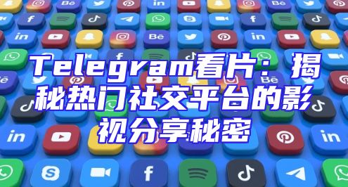 Telegram看片：揭秘热门社交平台的影视分享秘密