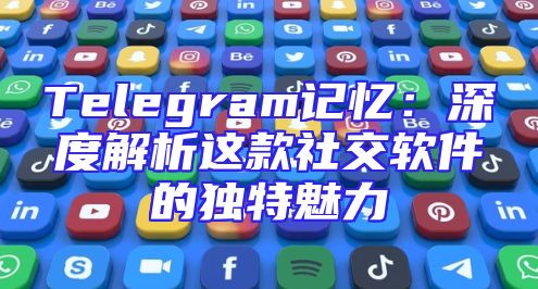 Telegram记忆：深度解析这款社交软件的独特魅力