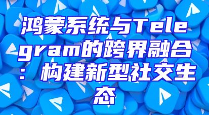 鸿蒙系统与Telegram的跨界融合：构建新型社交生态