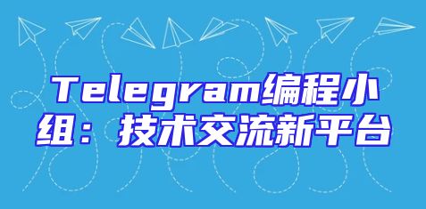 Telegram编程小组：技术交流新平台