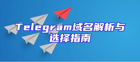 Telegram域名解析与选择指南