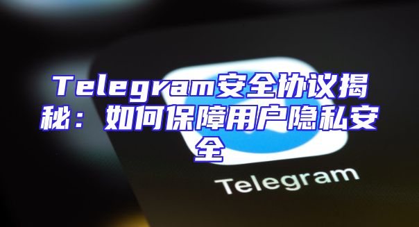 Telegram安全协议揭秘：如何保障用户隐私安全