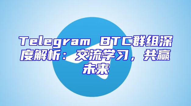 Telegram BTC群组深度解析：交流学习，共赢未来