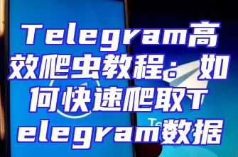 Telegram高效爬虫教程：如何快速爬取Telegram数据