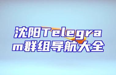 沈阳Telegram群组导航大全