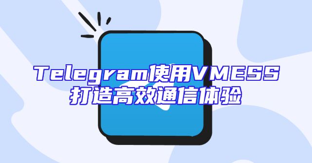 Telegram使用VMESS打造高效通信体验